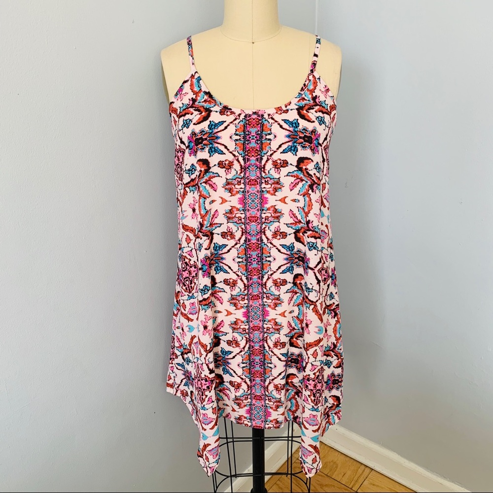 NWT Aqua Loose Fit Babydoll Boho Dress